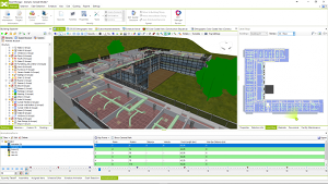 Építési projekt tervezést támogató 3D BIM szolgáltatása: Animáció