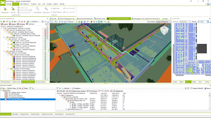 Építési projekt tervezést támogató 3D BIM szolgáltatása: felosztások